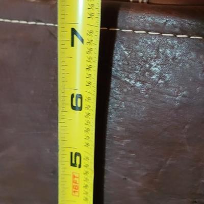 Vintage Unique Leather Duffle Bag