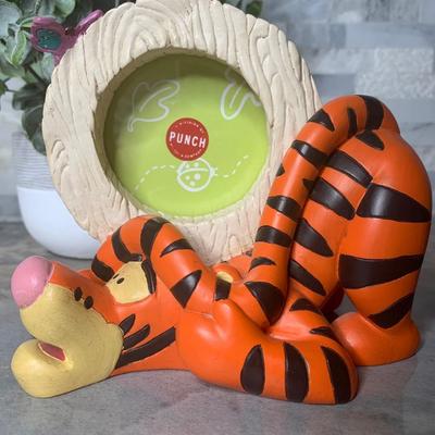 Vintage Disney Classic Winnie the Pooh Tigger Picture Frame by Michel & Co Punch