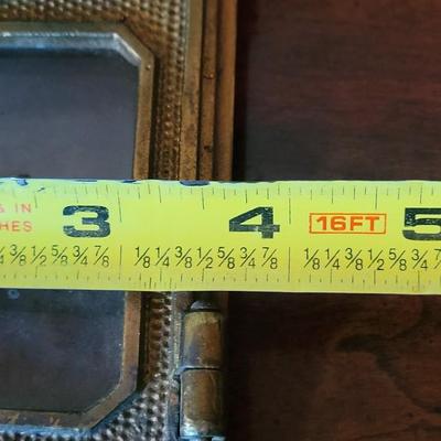 2 Antique Keyless Post Office Box Windows