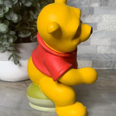 Vintage Winnie Pooh Picture Frame Resin Piglet Photo Picture Holder Disney