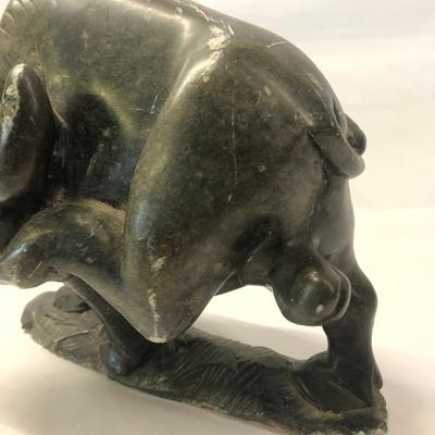South African Hand Carved from Stone - Water Buffalo