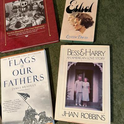 Books on US History.