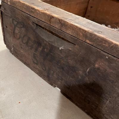 Campbell's Soup Wood Crate