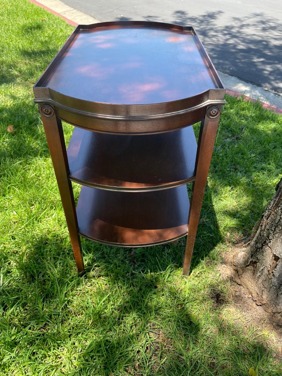 Vintage MCM Mahogany End Table
