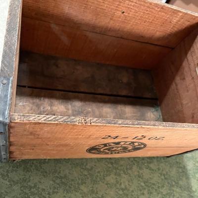Pabst Blue Ribbon Beer Crate