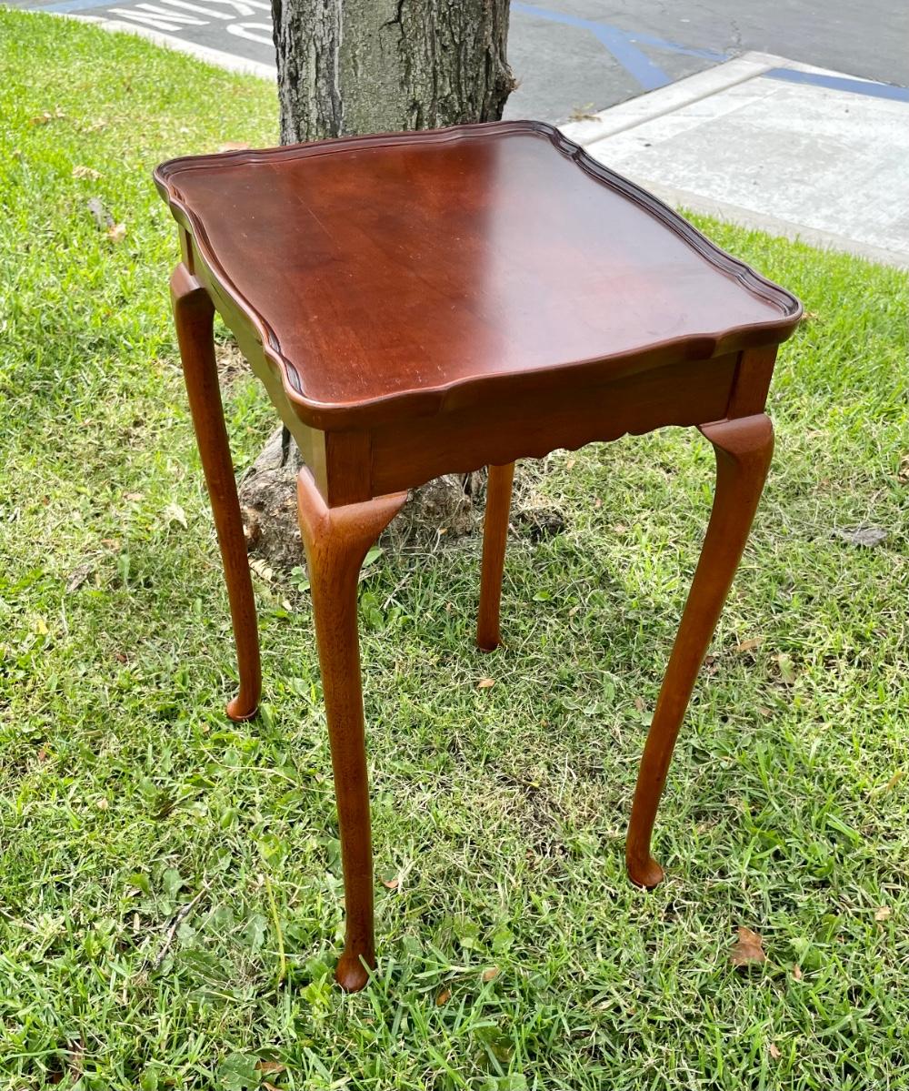 Mahogany End Table