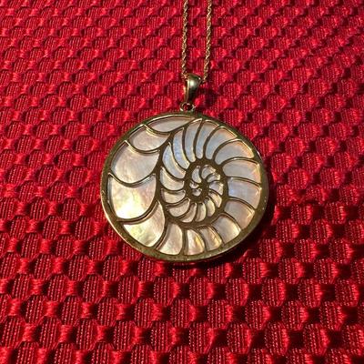 GORGEOUS STERLING SILVER ABALONE SHELL PENDANT & RING