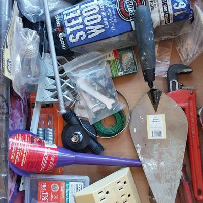 BIG VARIETY OF HARDWARE AND HAND TOOLS