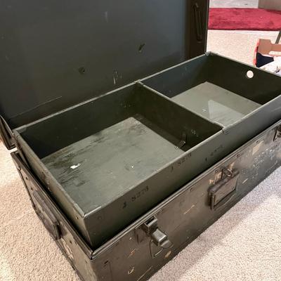 Vintage Military Foot locker