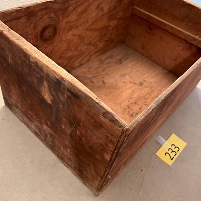 Wood Crate
