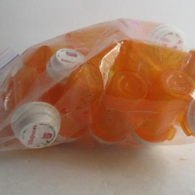 Empty Plastic Pill Bottles