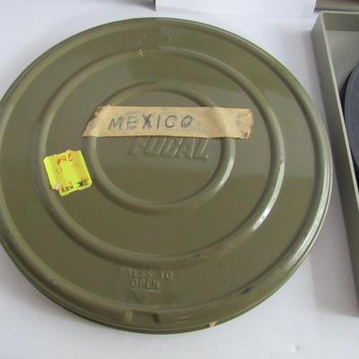 Vintage Mexico Film in Case and Extra Reel