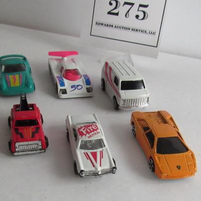 Lot of 6 Small Die Cast Cars