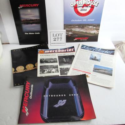 Lot of Mercury Booklets and Magazines Read Description For Details