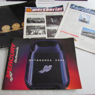 Lot of Mercury Booklets and Magazines Read Description For Details