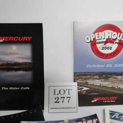 Lot of Mercury Booklets and Magazines Read Description For Details