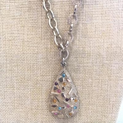 Vintage Sarah Coventry Jewel Necklace. Chunky Chain