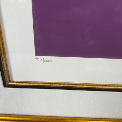 Hand Signed Seri Graph Titled "Harlequin" by Erte, Romain De Tirtoff (Russian 1892 -1990) 