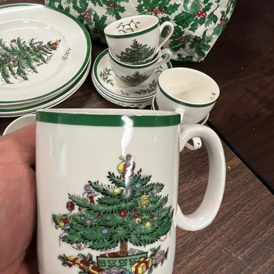 SPODE Christmas TREE China 