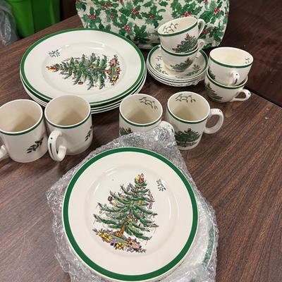 SPODE Christmas TREE China 