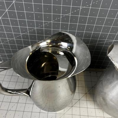 Aluminum Pitchers and Stainless Steel 