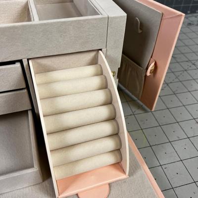 VLANDO Pink Jewelry Box 