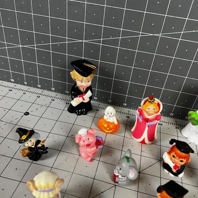 Random Plastic Animals from the 80's Halloween, Graduation ETC.