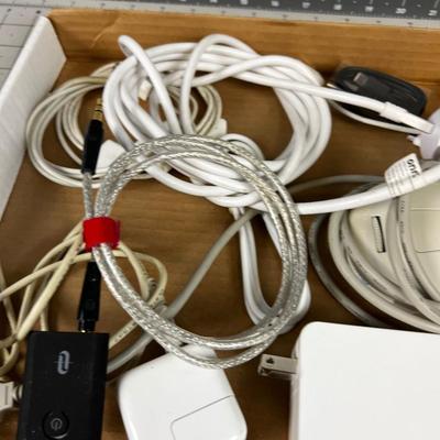 Bunch of Cords including Apple 