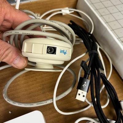 Bunch of Cords including Apple 
