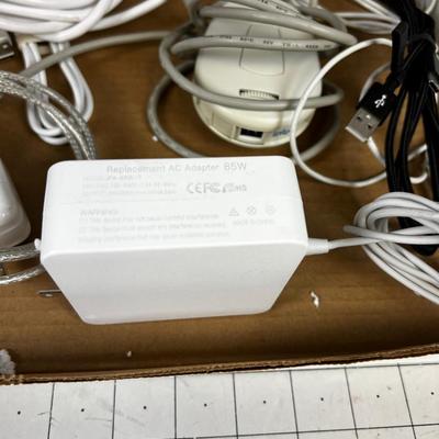 Bunch of Cords including Apple 