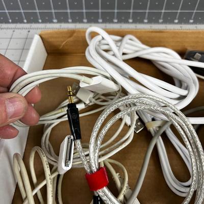 Bunch of Cords including Apple 