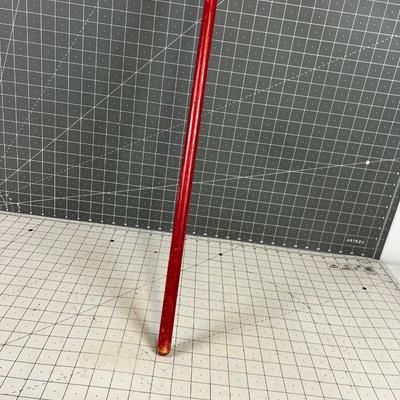 Vintage Broomtail Horse - Red