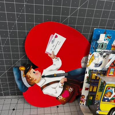 Holiday Pop Up Bus and Valentine 
