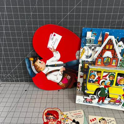 Holiday Pop Up Bus and Valentine 