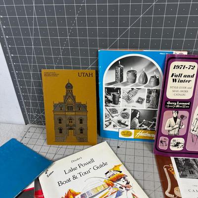 Ephemera: Travel Brochures, Ads Catalogs, 