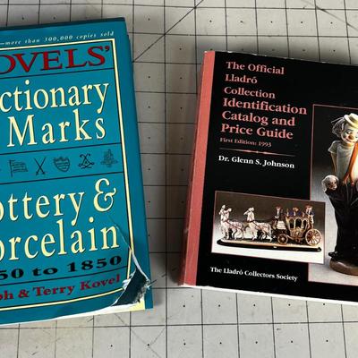 2 Collectible Guides: Lladro & Porcelain Pottery Marks 