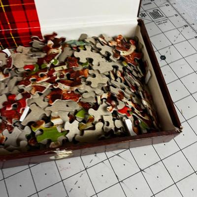 3 Vintage Puzzles: Horse, Pizza and Round Farm