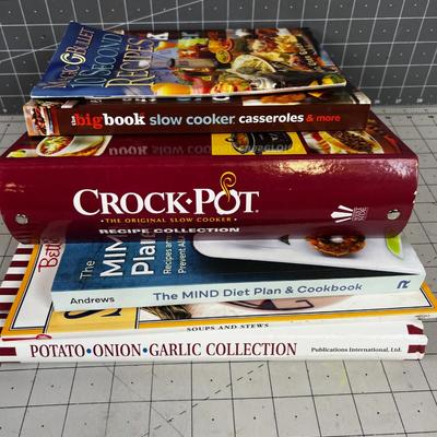 Pile of Cook Books 