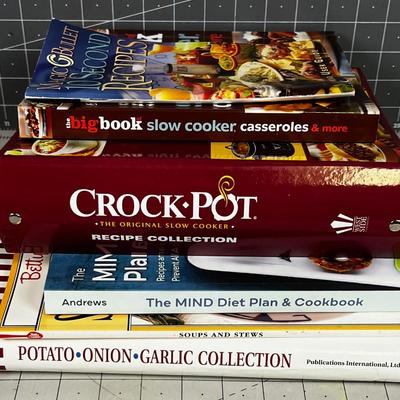 Pile of Cook Books 