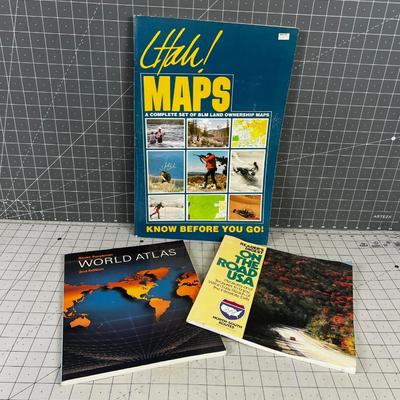 3 Travel Atlas's 