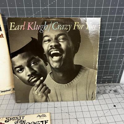 3 Vintage Albums; Cool & the Gang, Earl Klug etc.