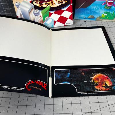 Vintage 1970's Portfolio Folders Garfield and the Black Hole. 