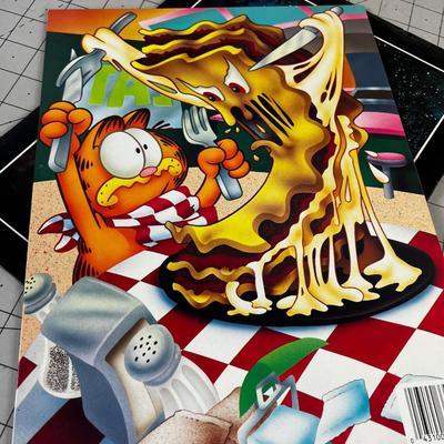 Vintage 1970's Portfolio Folders Garfield and the Black Hole. 