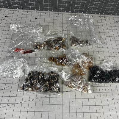 Bags of Polished Rocks DOZENS 
