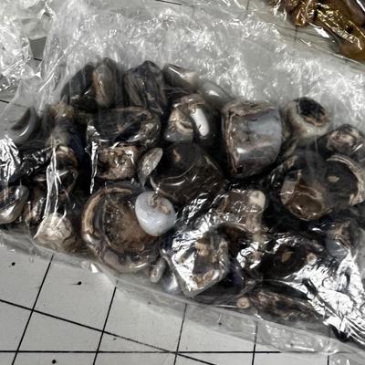 Bags of Polished Rocks DOZENS 