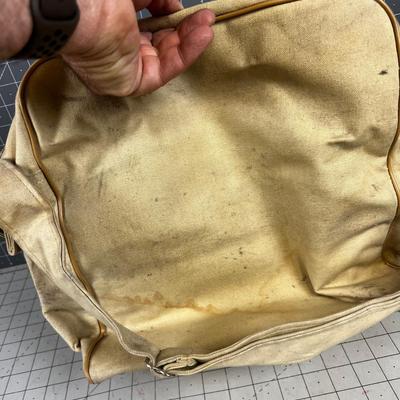 Vintage United Airlines Travel Bag 