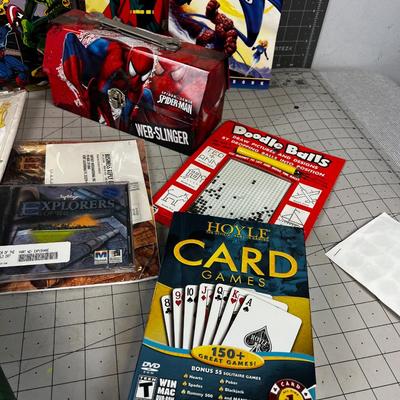 Mixed Lot of Toys, Games and Comics 