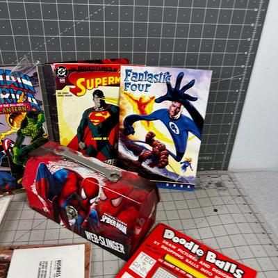 Mixed Lot of Toys, Games and Comics 