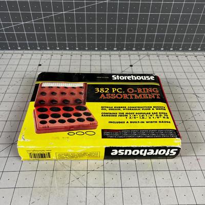 382 Piece O Ring Assortment, New in the Box 