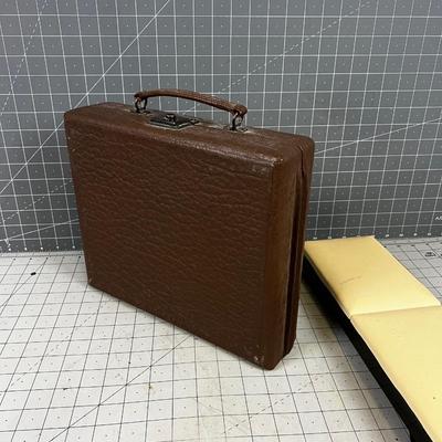  Jewelry Box and Plastic Satchel 